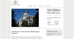 Desktop Screenshot of caraskalaw.com