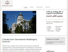 Tablet Screenshot of caraskalaw.com